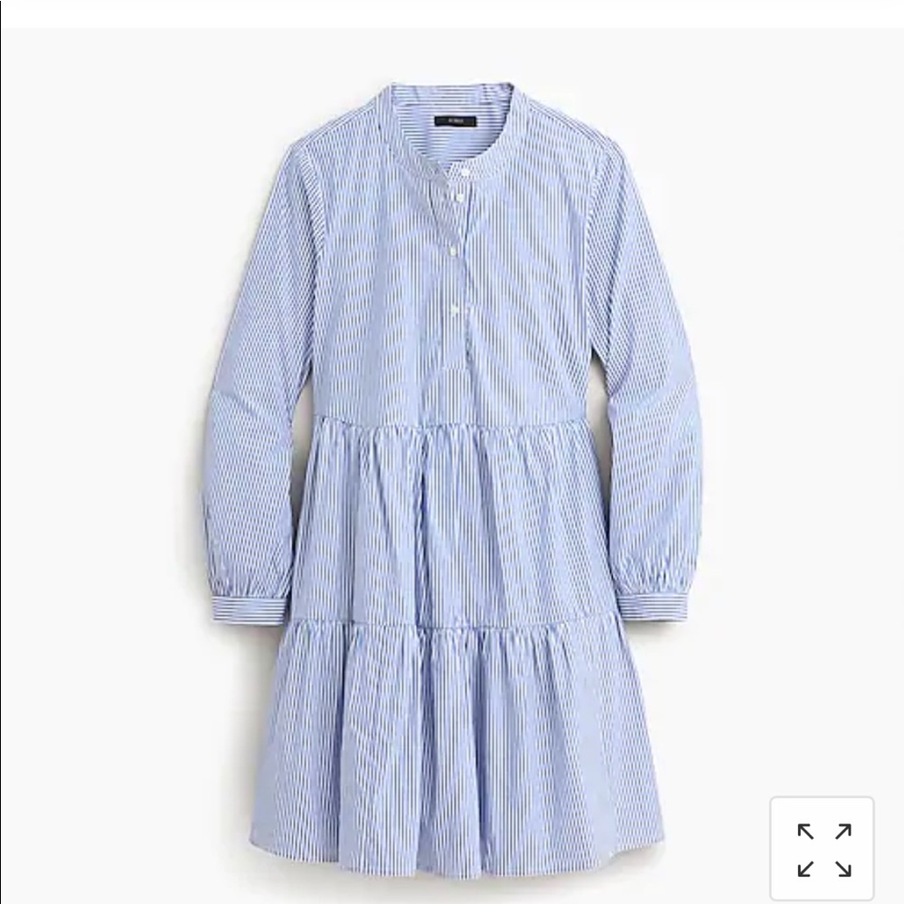 J. Crew- Striped Dress